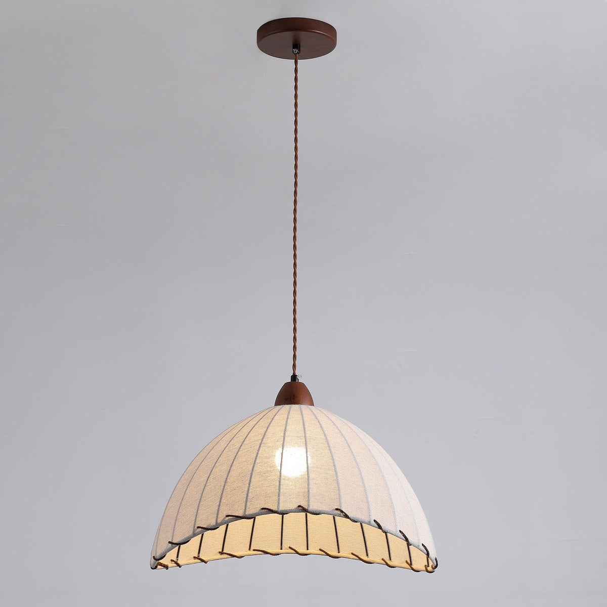 Suspension Valensole en tissu et bois – vue 29