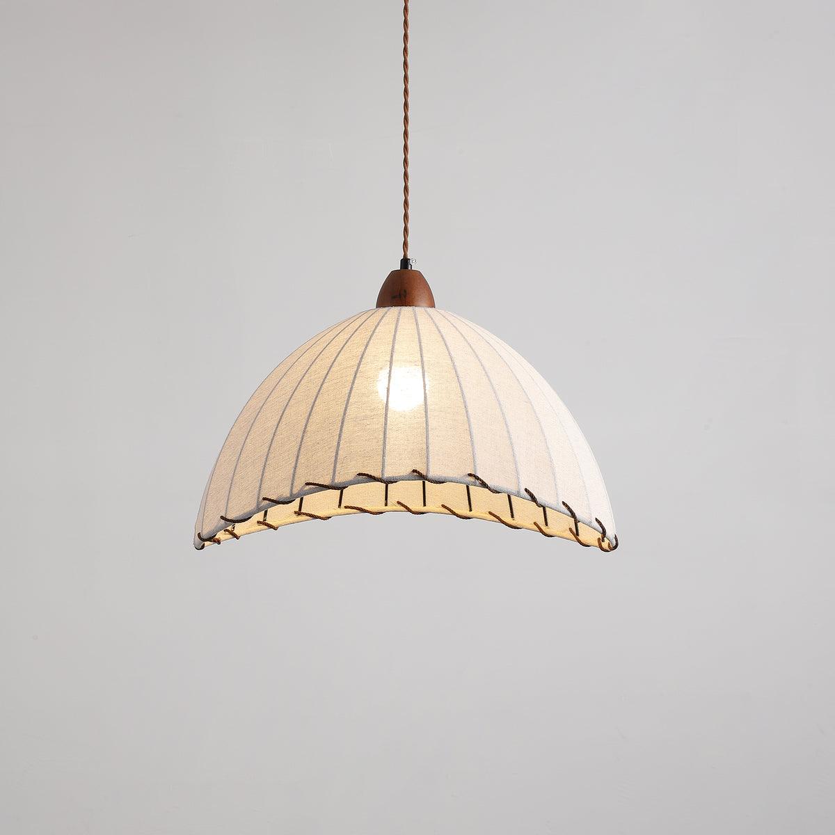 Suspension Valensole en tissu et bois – vue 31