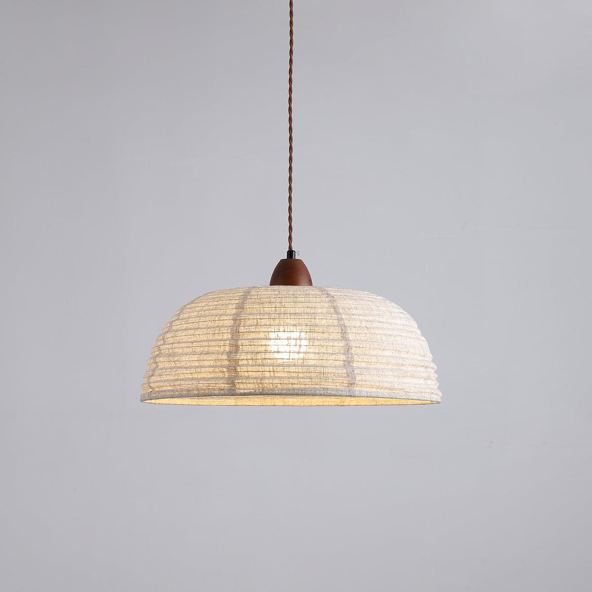 Suspension Valensole en tissu et bois – vue 44