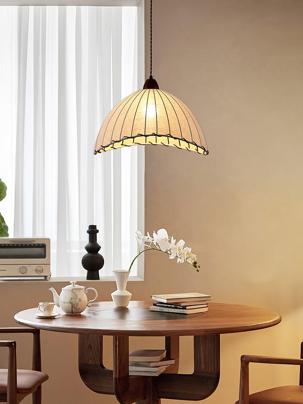 Suspension Valensole en tissu et bois – vue 58