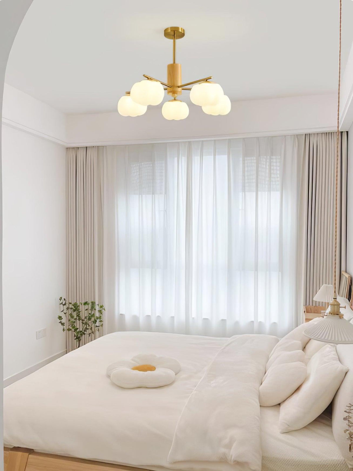 Lustre Toison en bois et métal – vue 33
