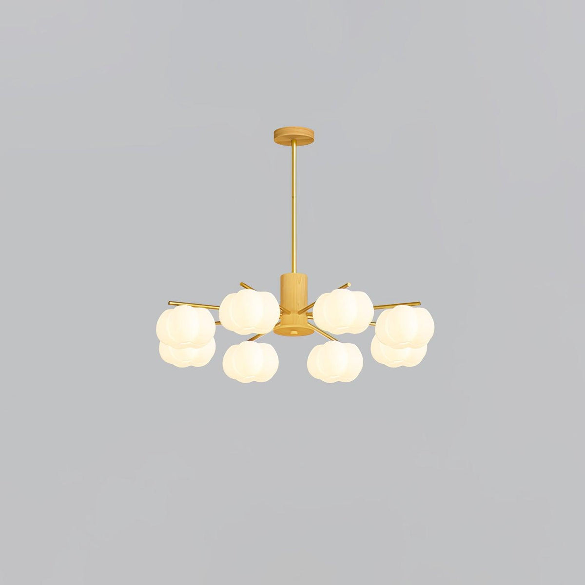 Lustre Toison en bois et métal – vue 27