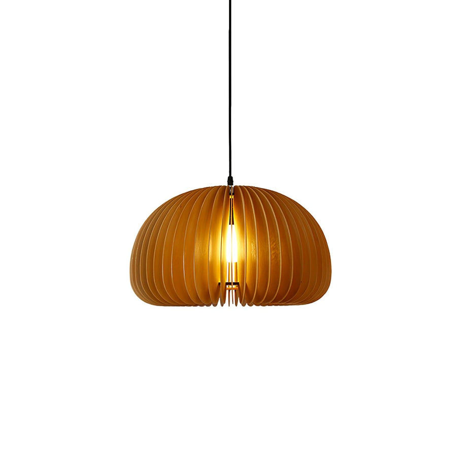 Suspension Agathe en bois et métal – vue 2