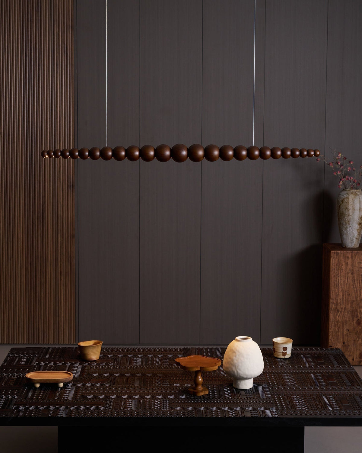 Suspension Mazurka en bois et métal – vue 40