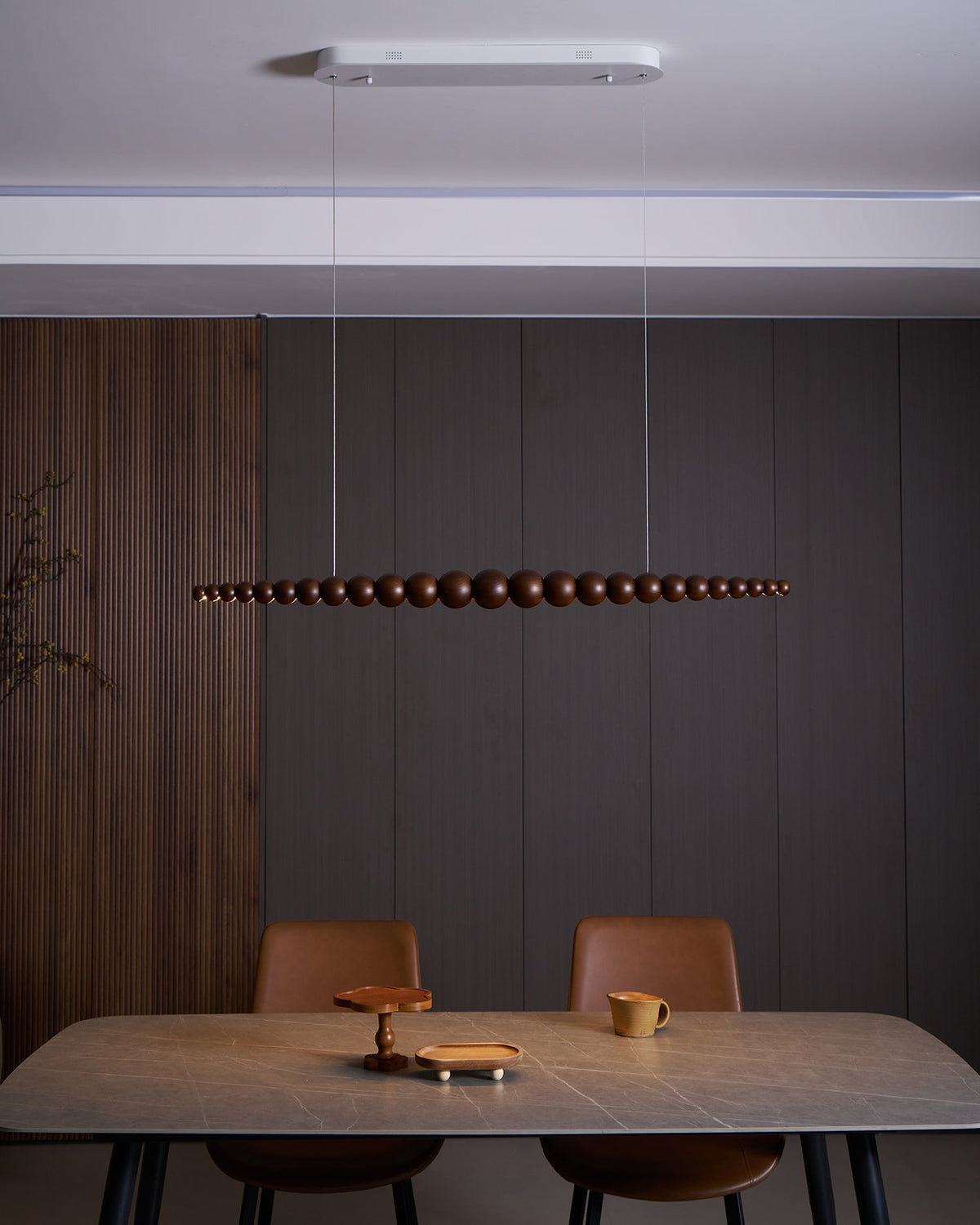 Suspension Mazurka en bois et métal – vue 76