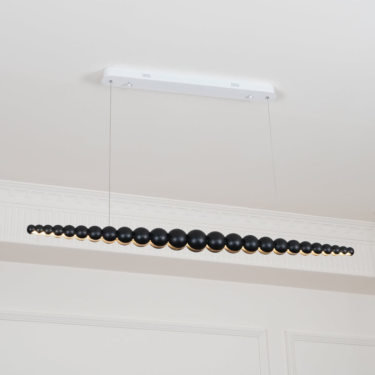 Suspension Mazurka en bois et métal – vue 35