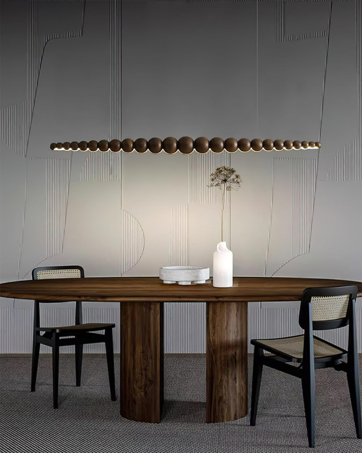 Suspension Mazurka en bois et métal – vue 20