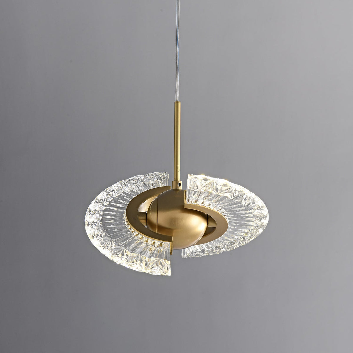 Suspension Charme en laiton – vue 17