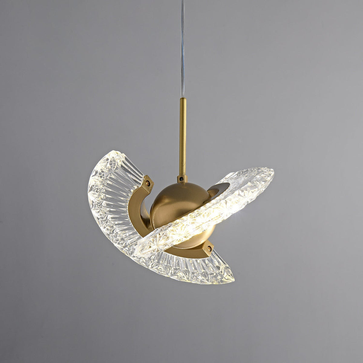 Suspension Charme en laiton – vue 2