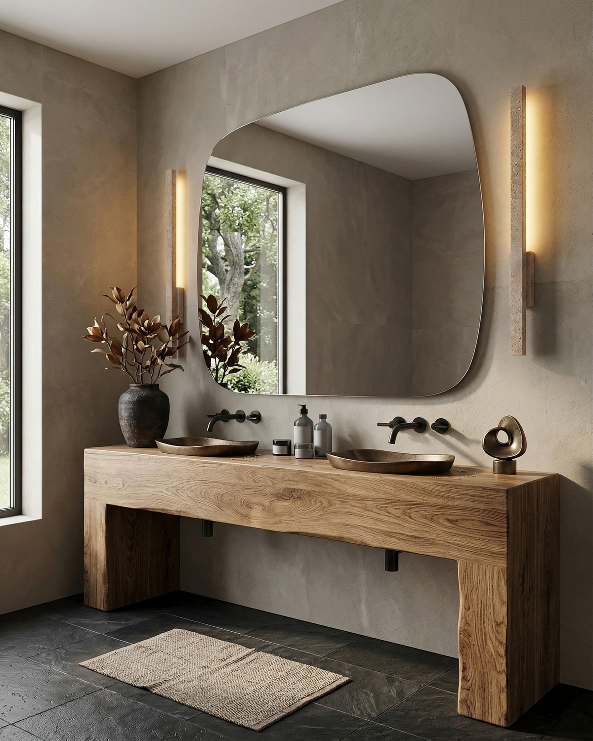 Applique murale Horizon, profil ultra-fin