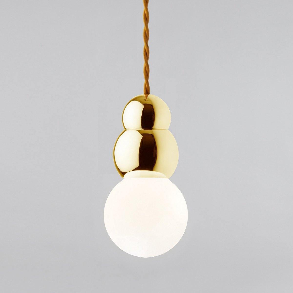 Suspension Augustine en verre et aluminium – vue 13