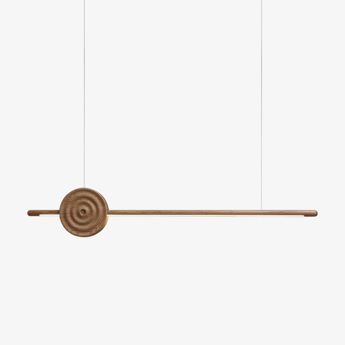 Lustre Cabane en bois et métal – faubourg & fils