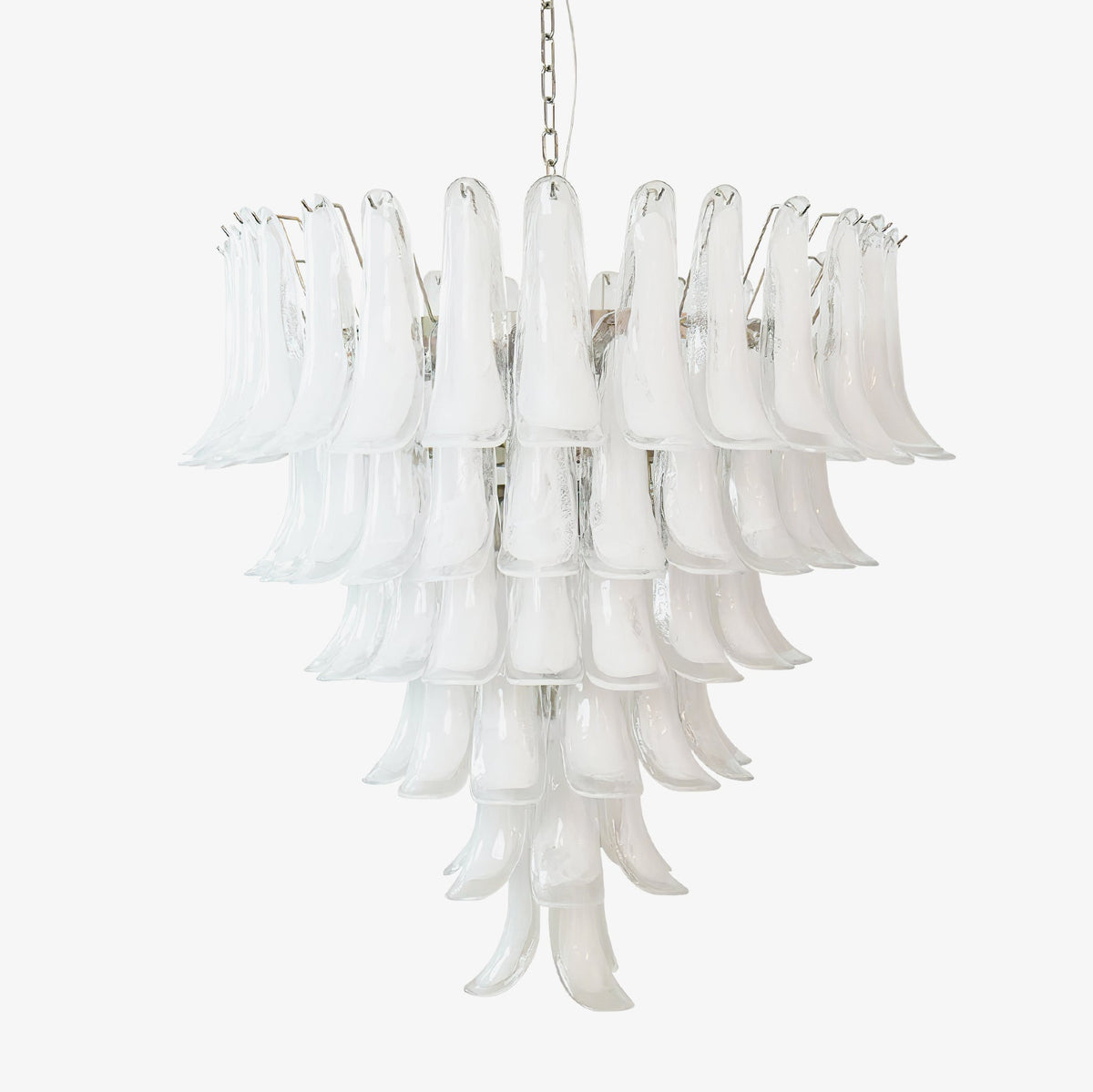 Lustre Colombe en verre et métal – faubourg & fils