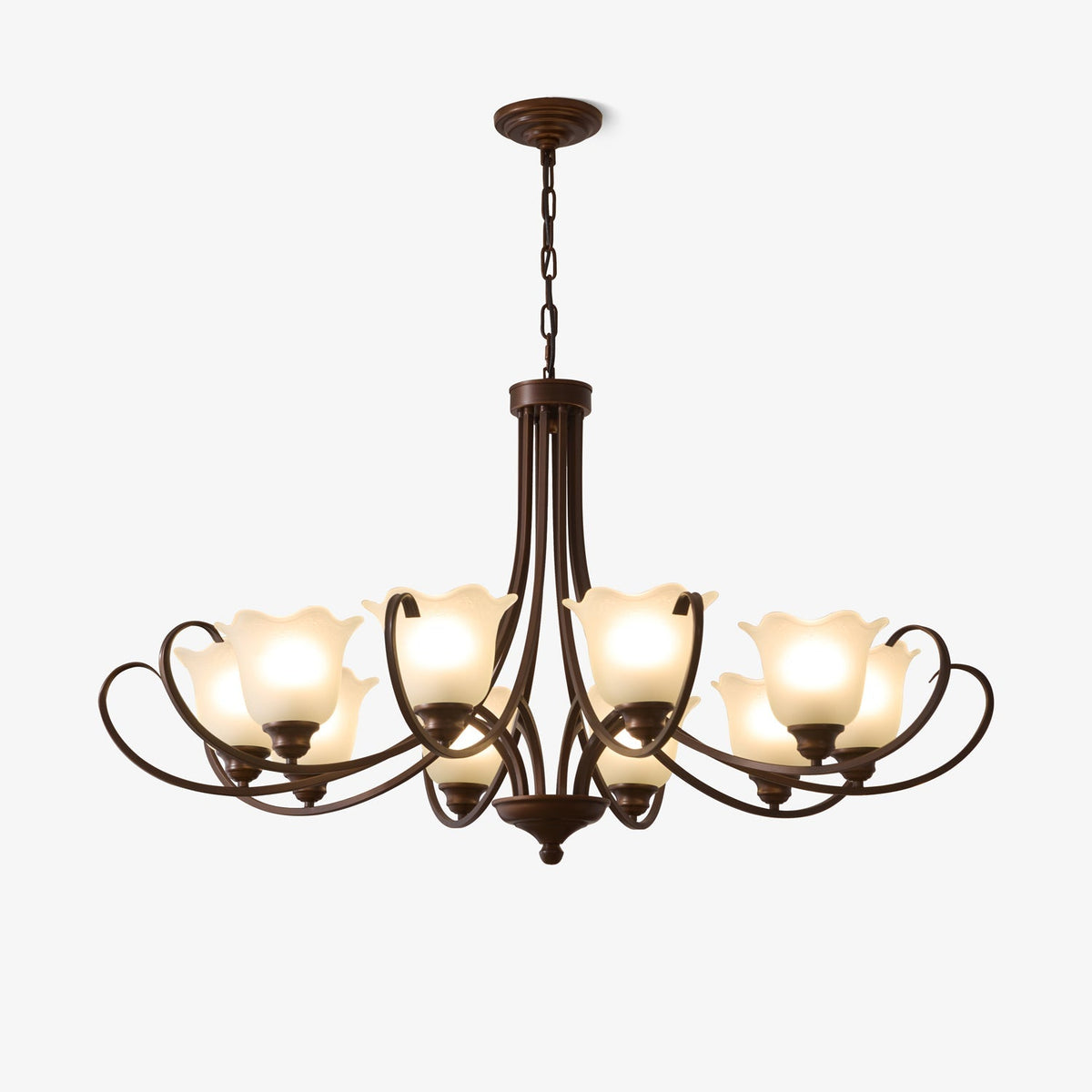 Lustre Dolce en verre et métal – faubourg & fils