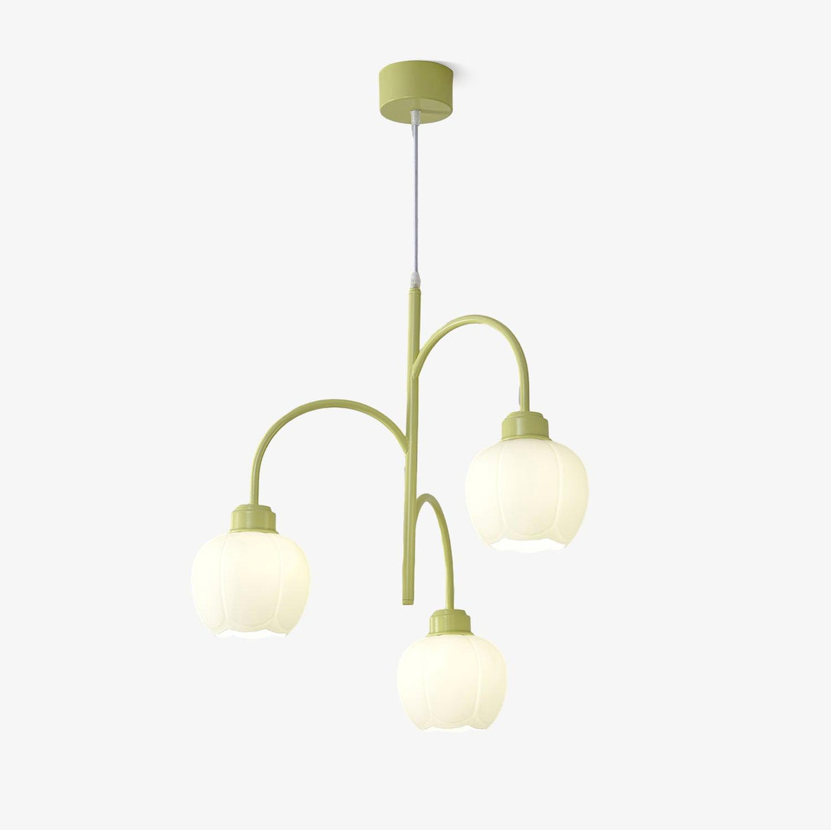 Lustre Fable en verre et métal – faubourg & fils