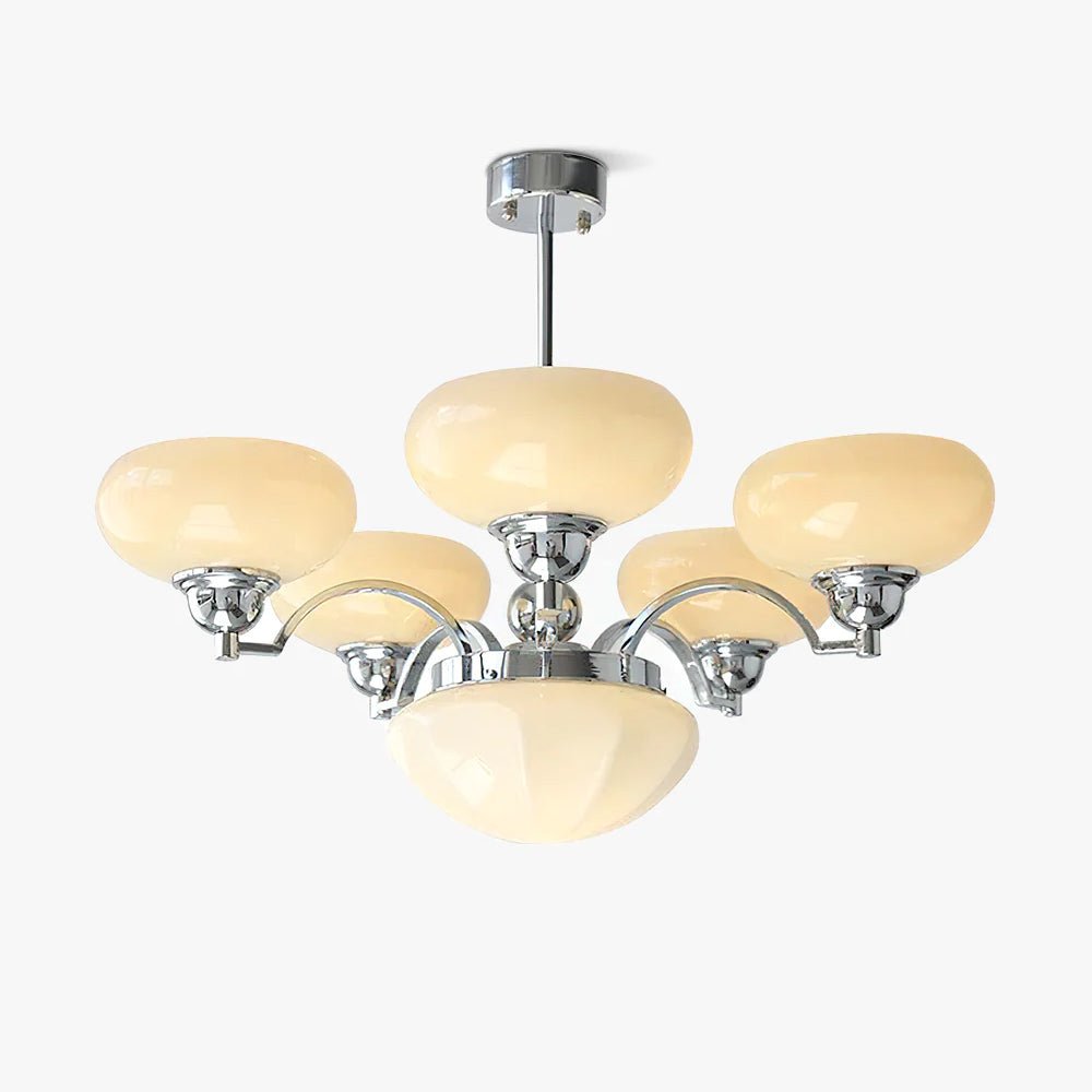 Lustre Fenaison en verre et fer – faubourg & fils