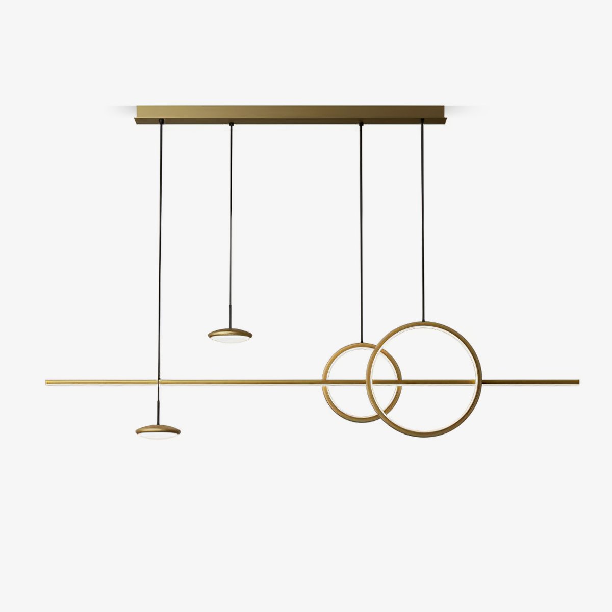 Lustre Girouette en laiton – faubourg & fils