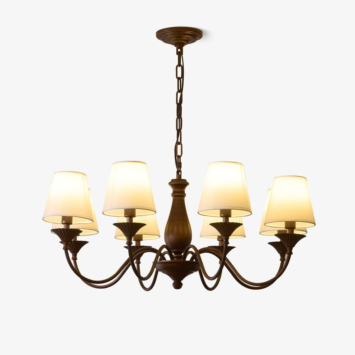 Lustre Hallier en tissu et métal – faubourg & fils