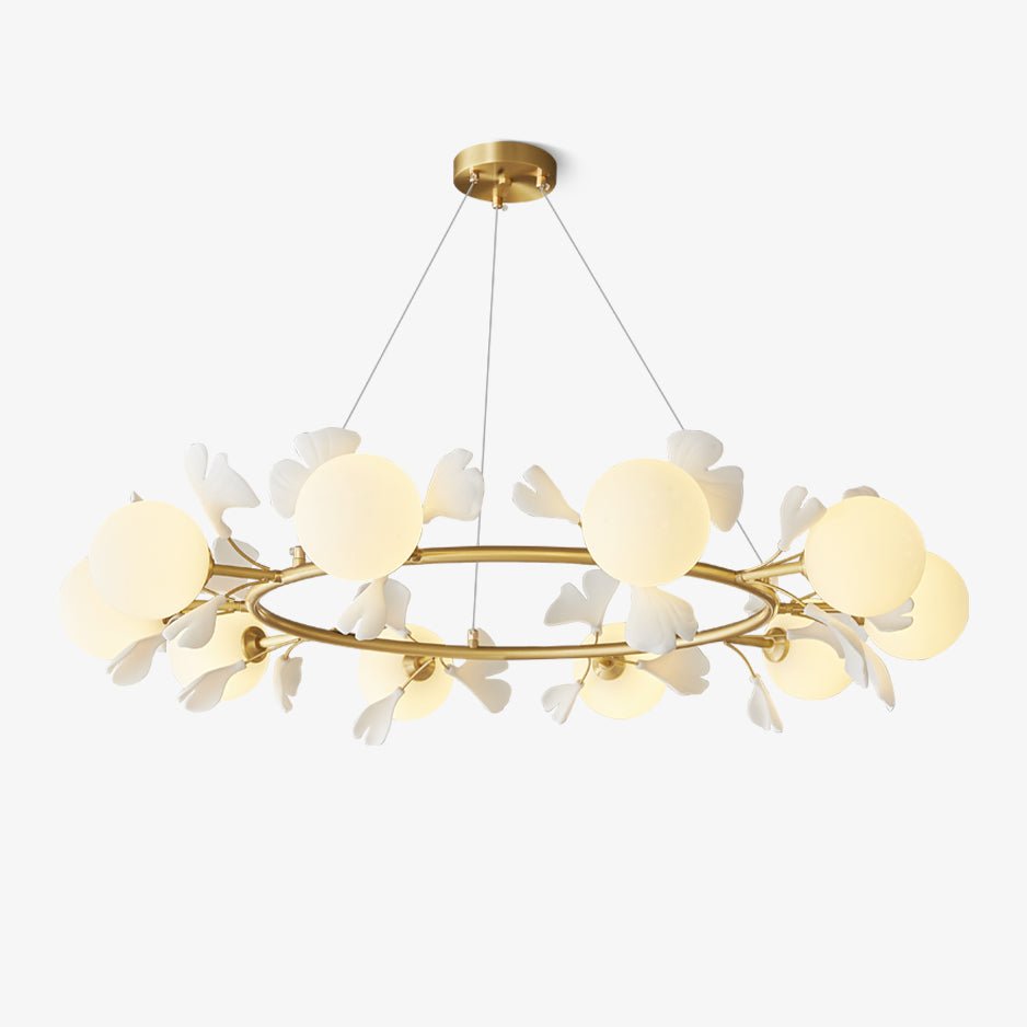Lustre Lisbonne en céramique et laiton – faubourg & fils