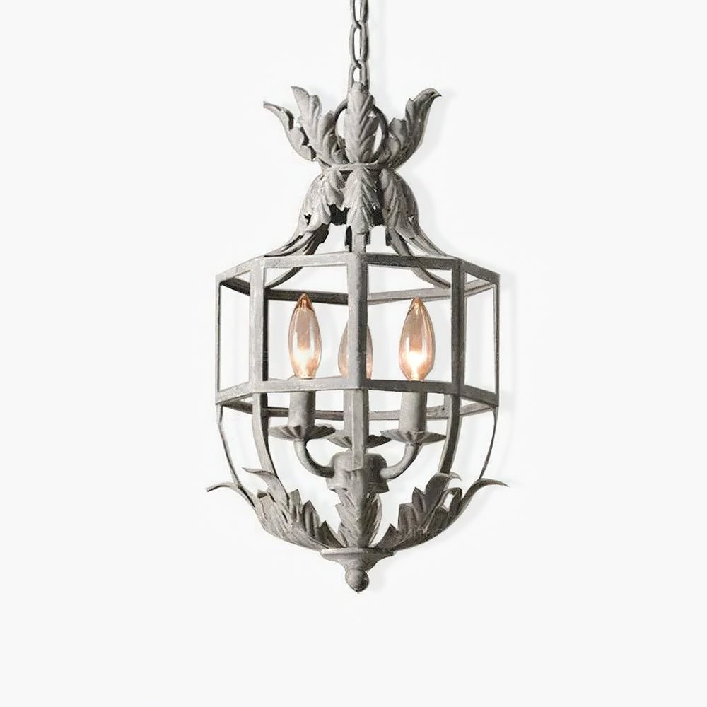 Lustre Obsidienne en métal – faubourg & fils