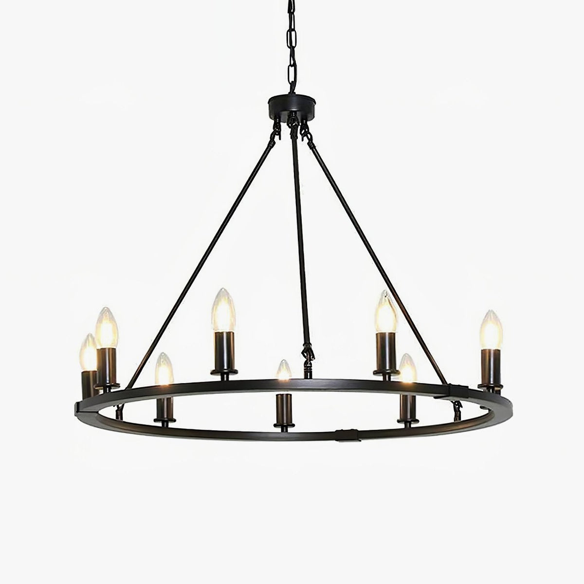 Lustre Ondée en fer – faubourg & fils