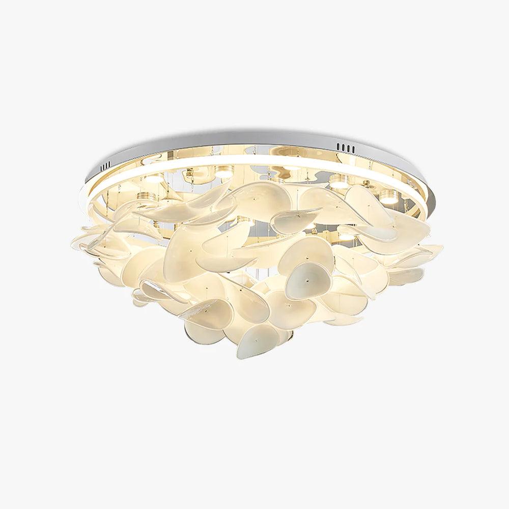Plafonnier Colette en verre et métal – faubourg & fils