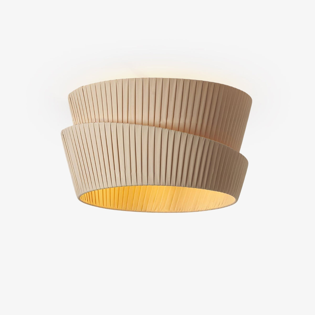 Plafonnier Escarboucle en tissu et fer – faubourg & fils