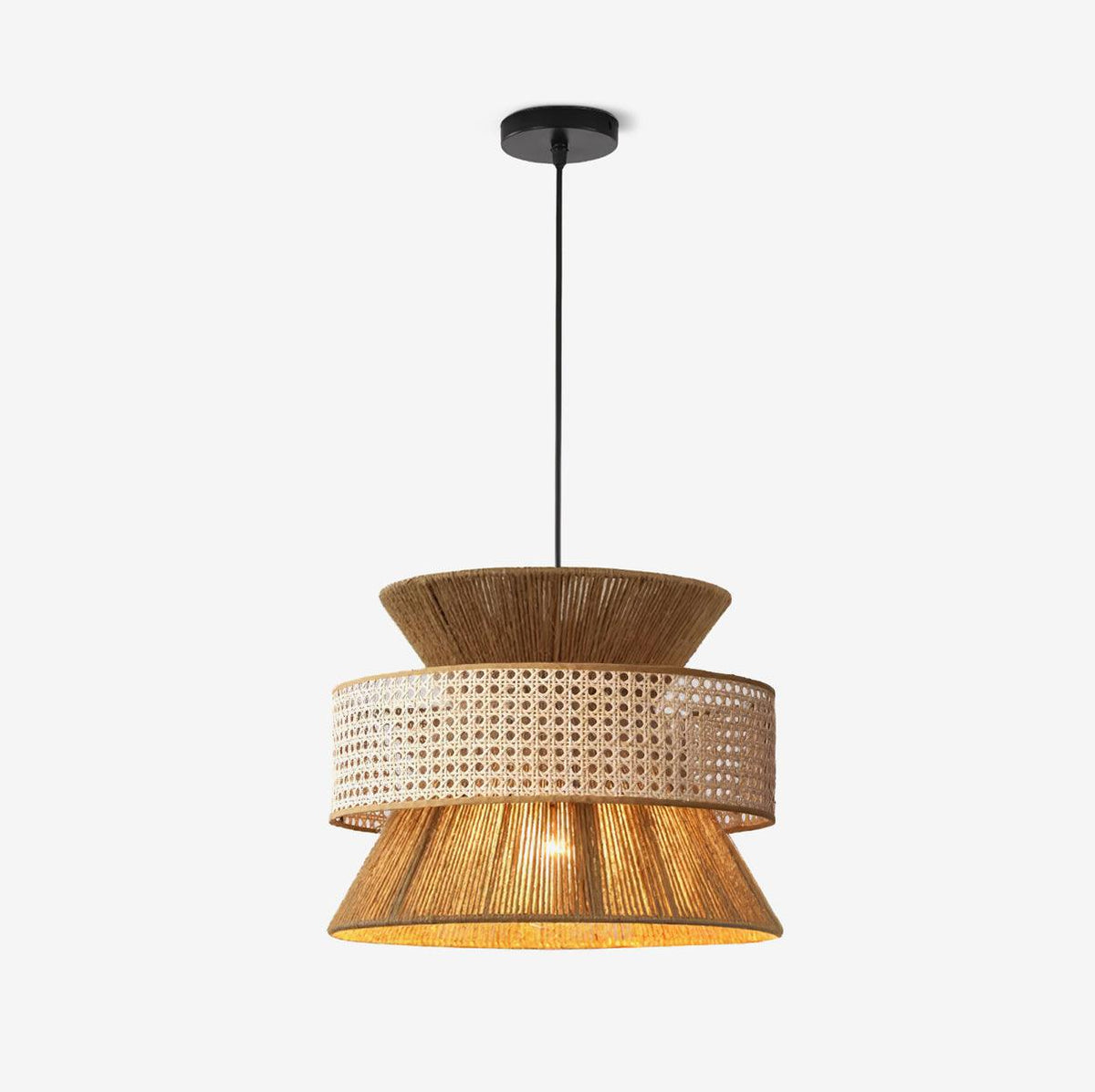 Suspension Arbousier en bambou et métal – faubourg & fils