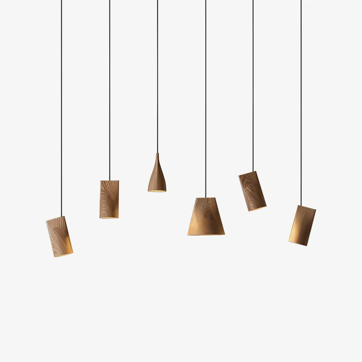 Suspension Badiane en bois et métal – faubourg & fils