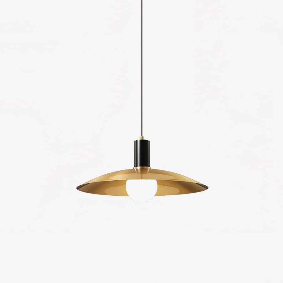 Suspension Baladin en verre et laiton – faubourg & fils