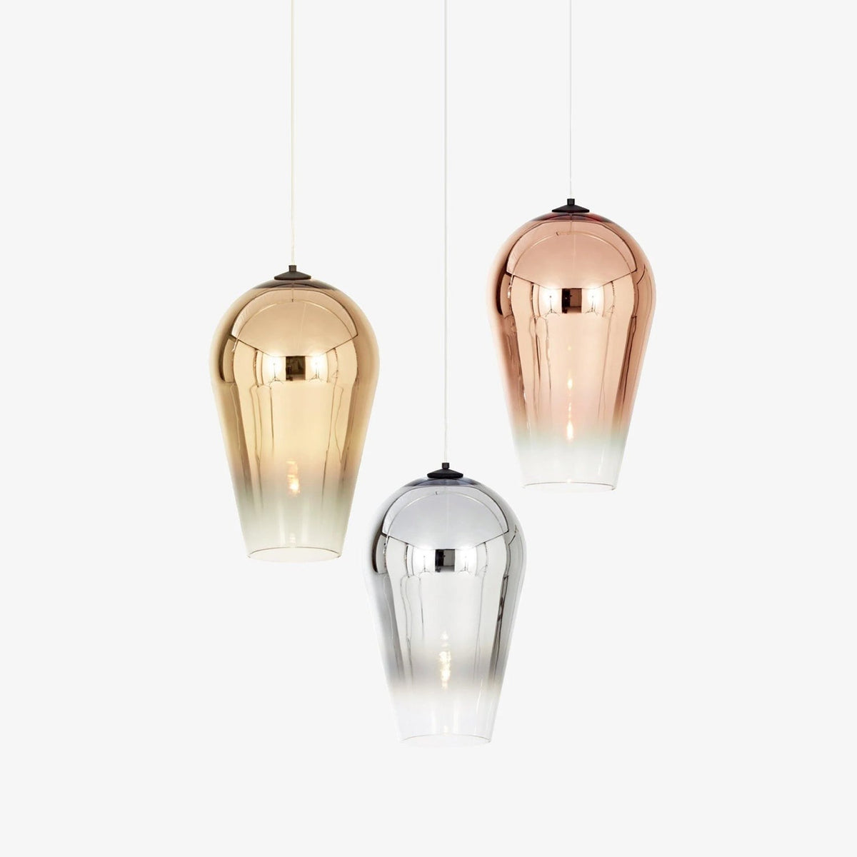 Suspension Cabestan en verre et métal – faubourg & fils