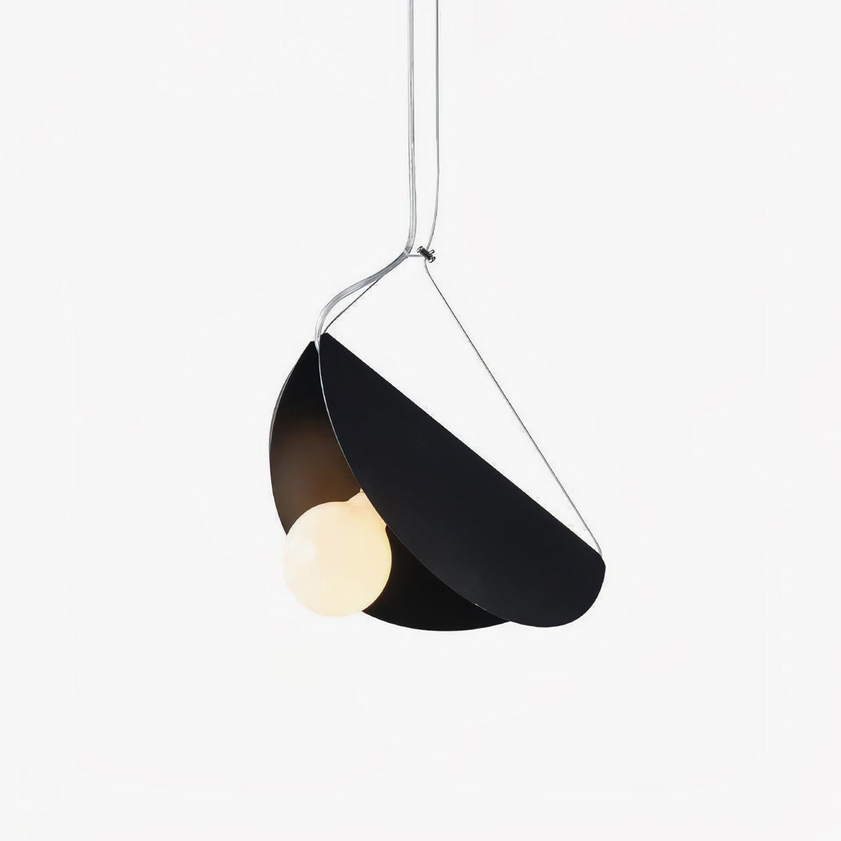 Suspension Cahors en verre et fer – faubourg & fils