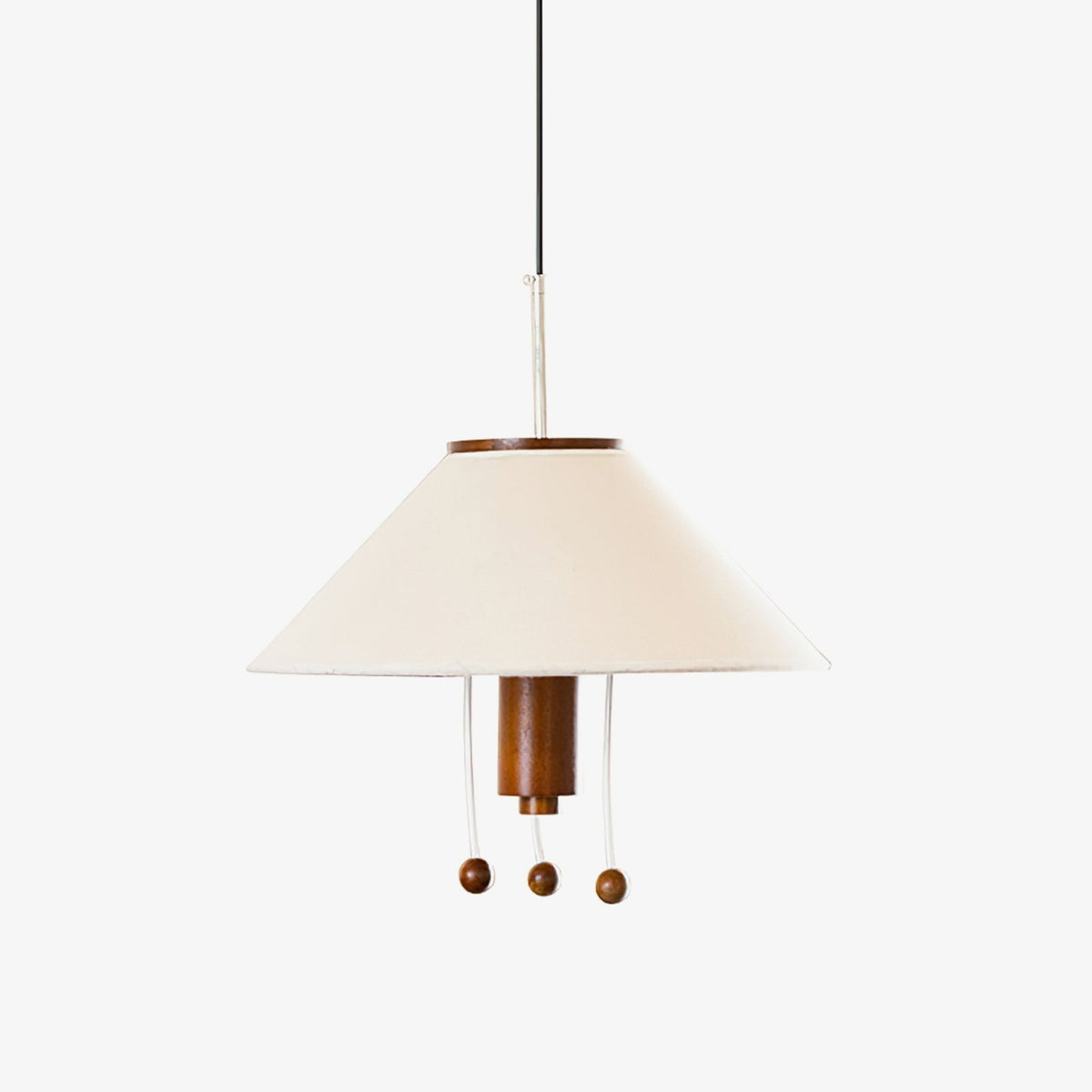 Suspension Céladon en bois et tissu – faubourg & fils