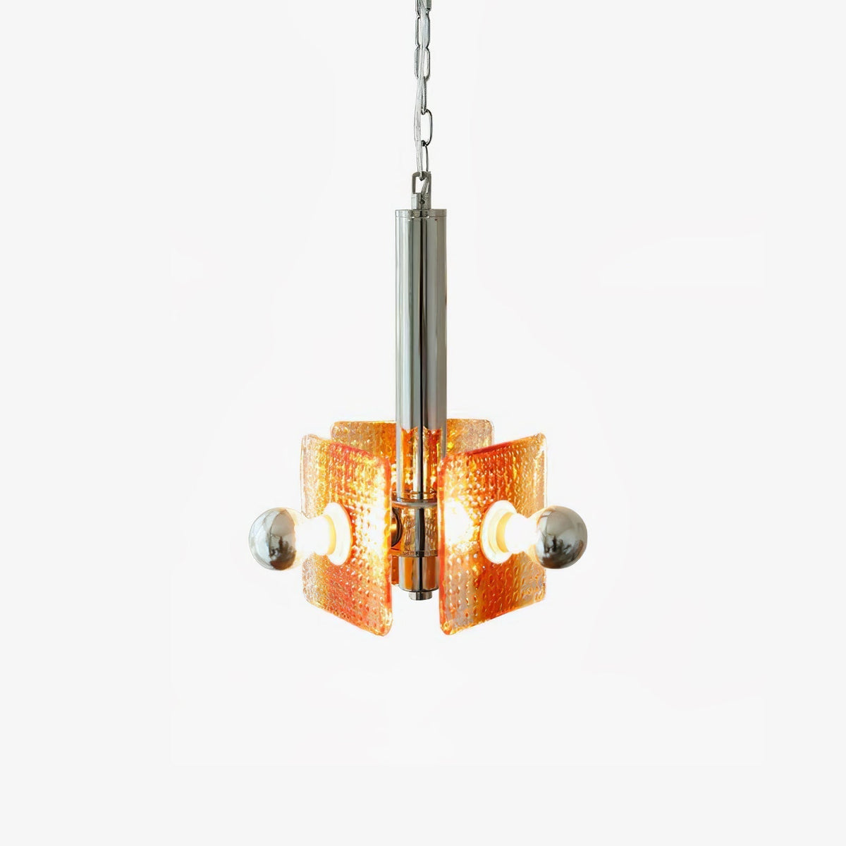 Suspension Clémence en verre et fer – faubourg & fils