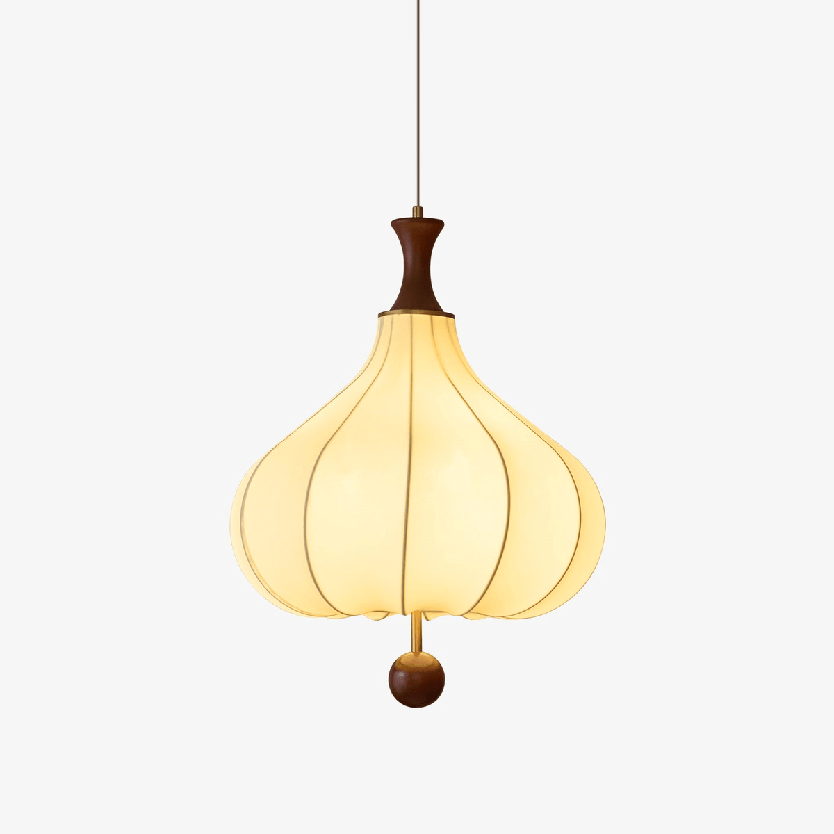 Suspension Eucalyptus en bois et tissu – faubourg & fils