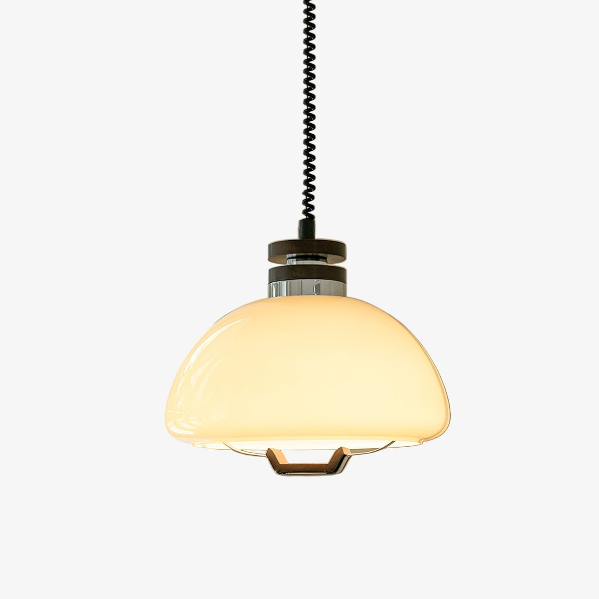 Suspension Éventail en bois et verre – faubourg & fils