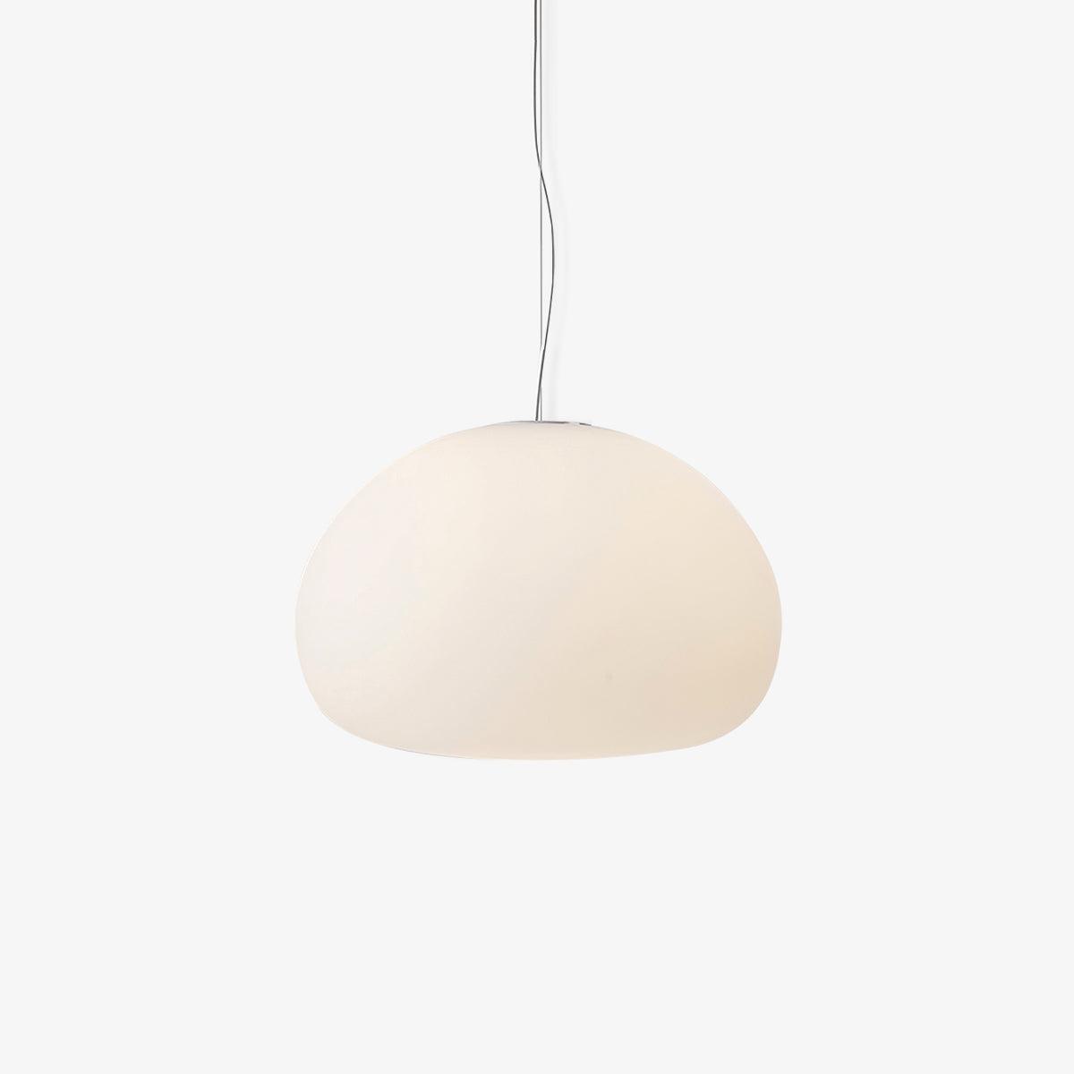 Suspension Fauvette en verre et métal – faubourg & fils