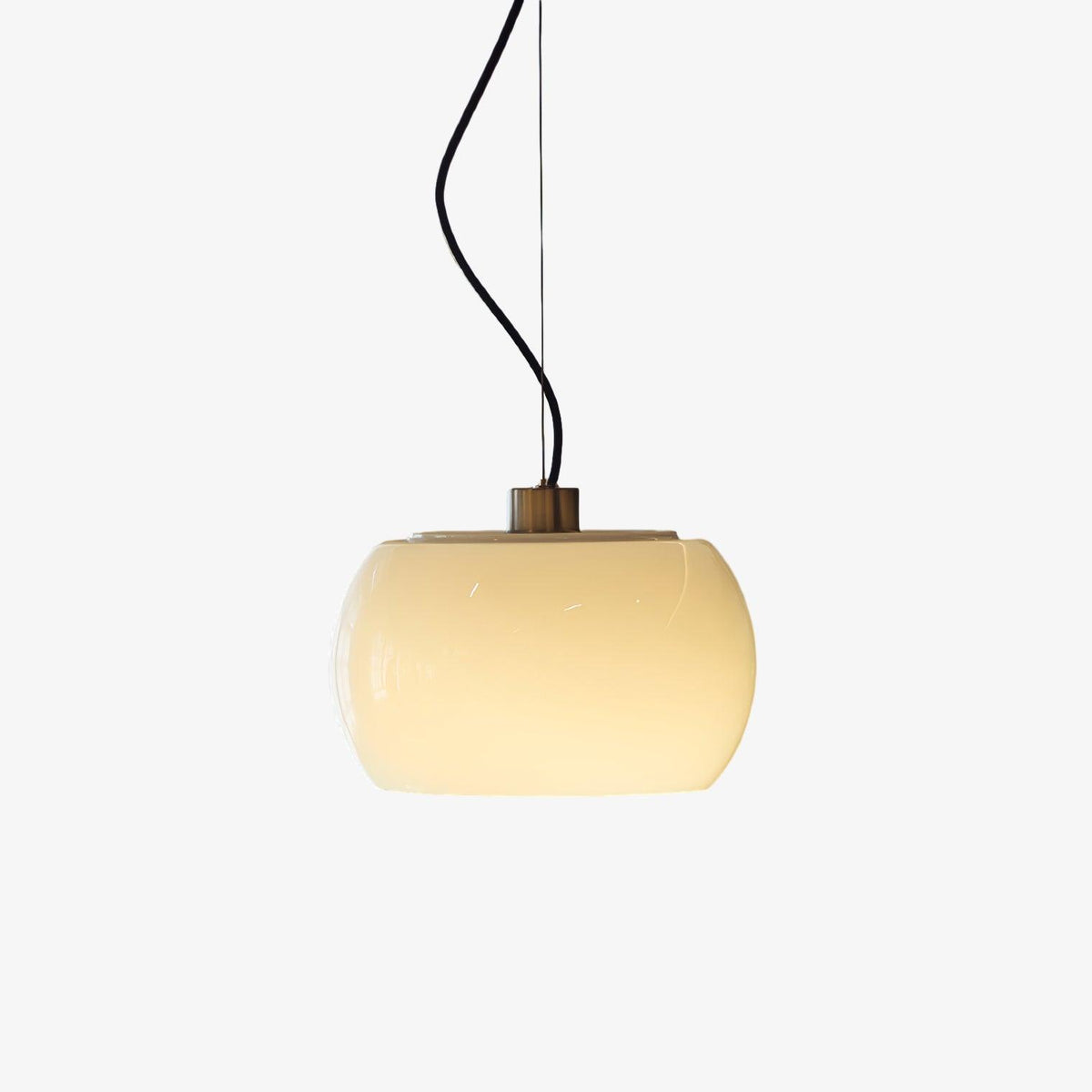 Suspension Fontenelle en verre et fer – faubourg & fils