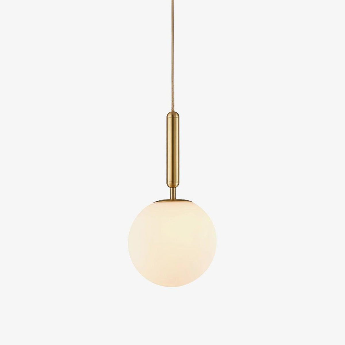 Suspension Grenat en laiton et verre – faubourg & fils