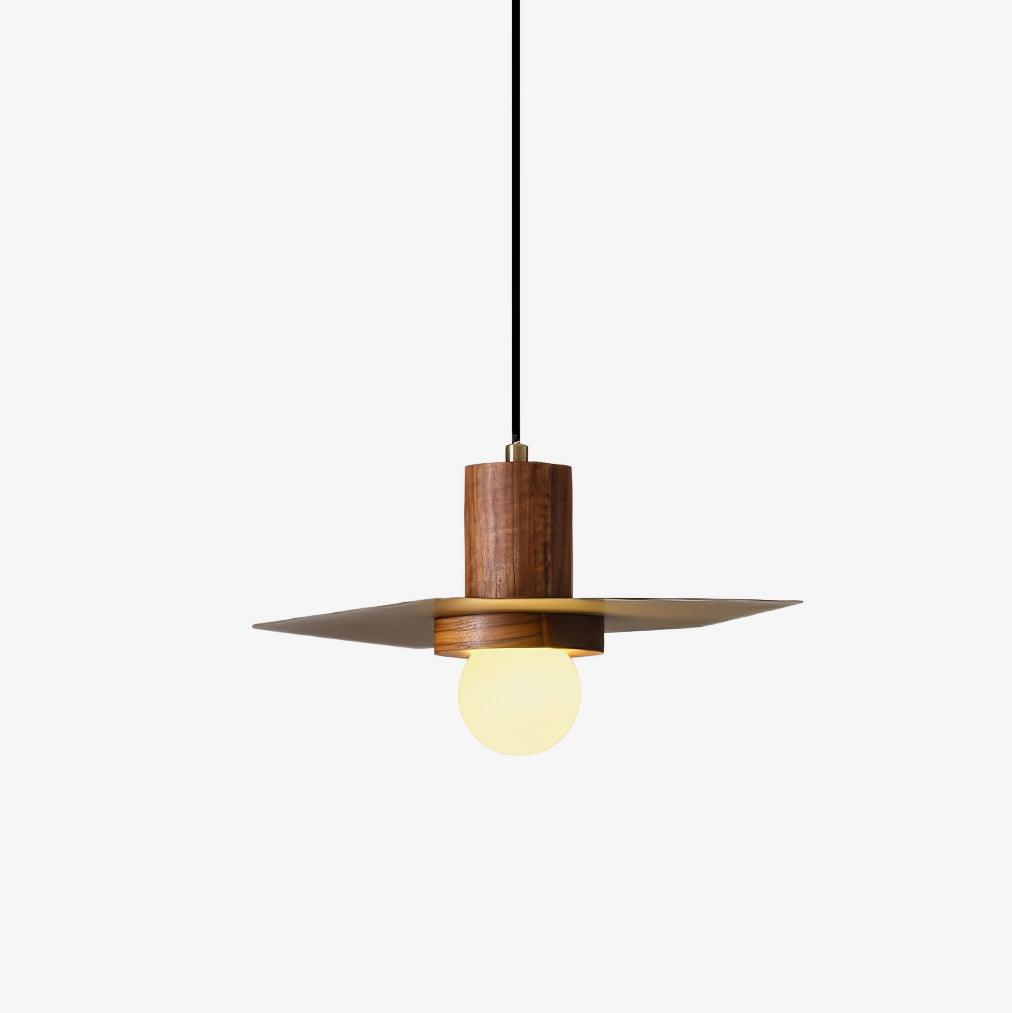 Suspension Hélice en bois et verre – faubourg & fils