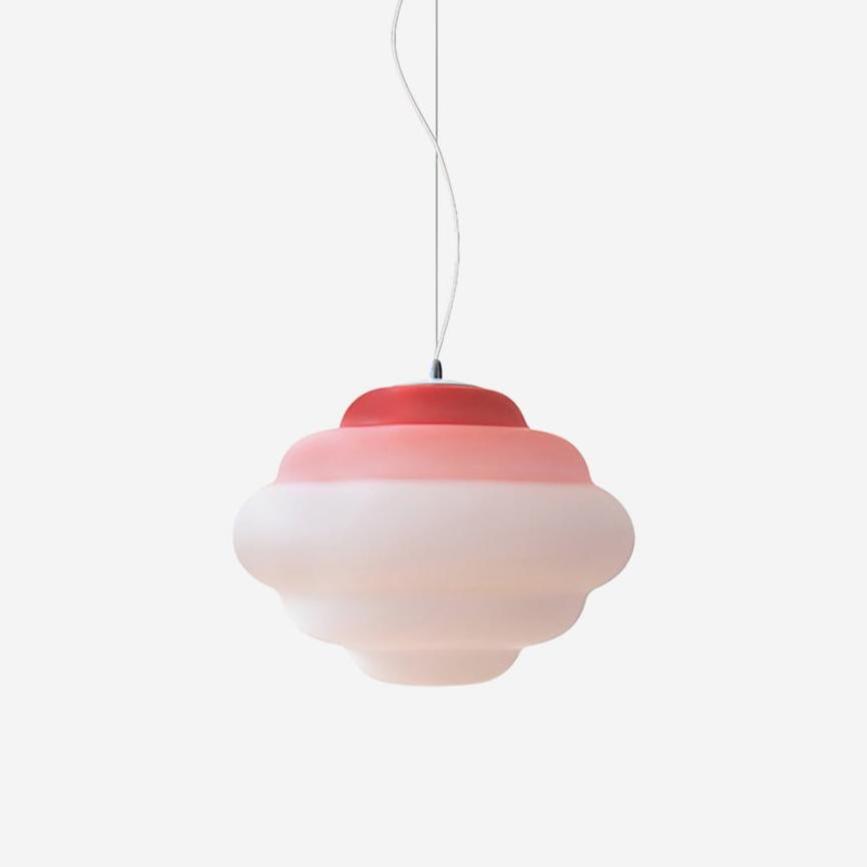 Suspension Lorette en verre et métal – faubourg & fils
