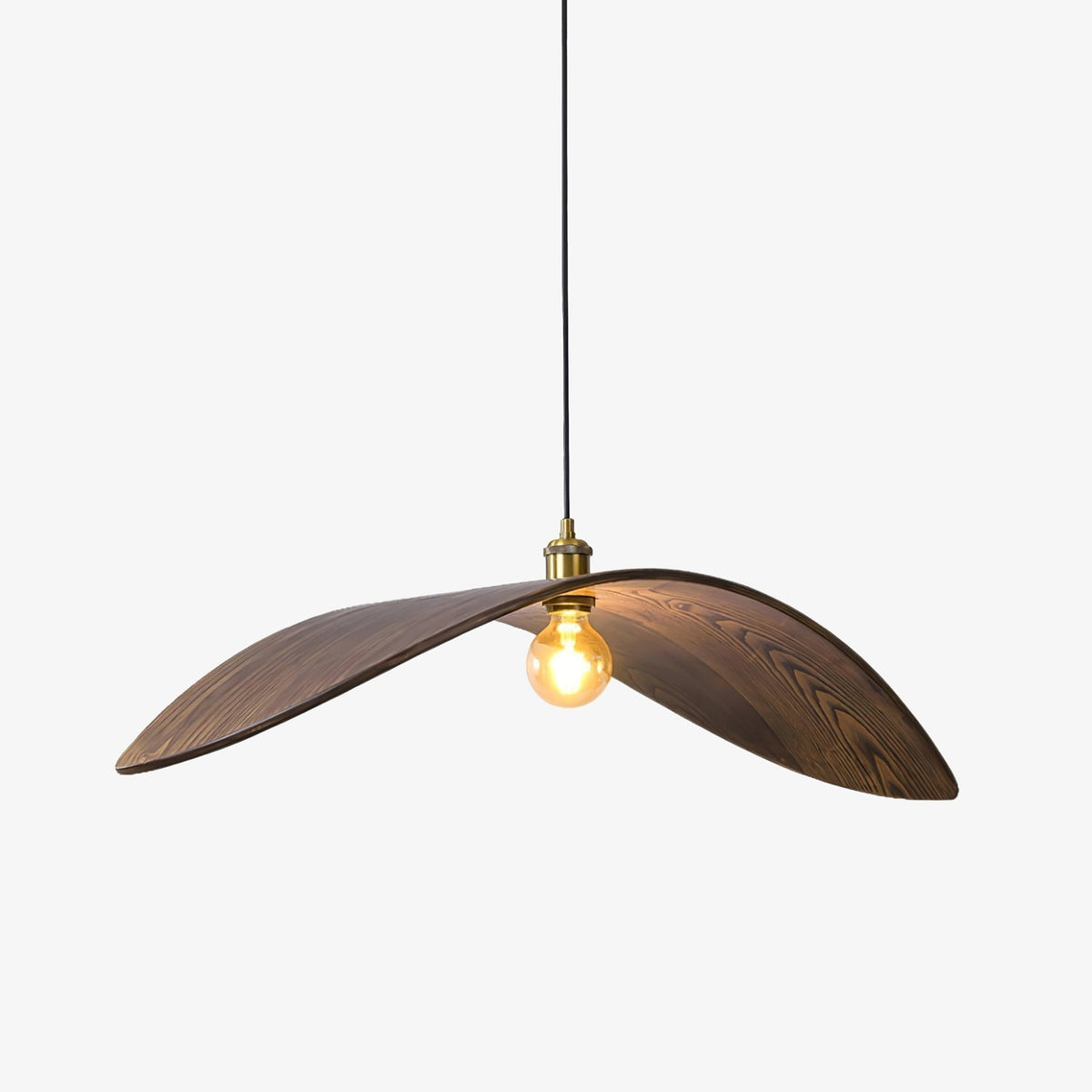 Suspension Morgane en bois et fer – faubourg & fils