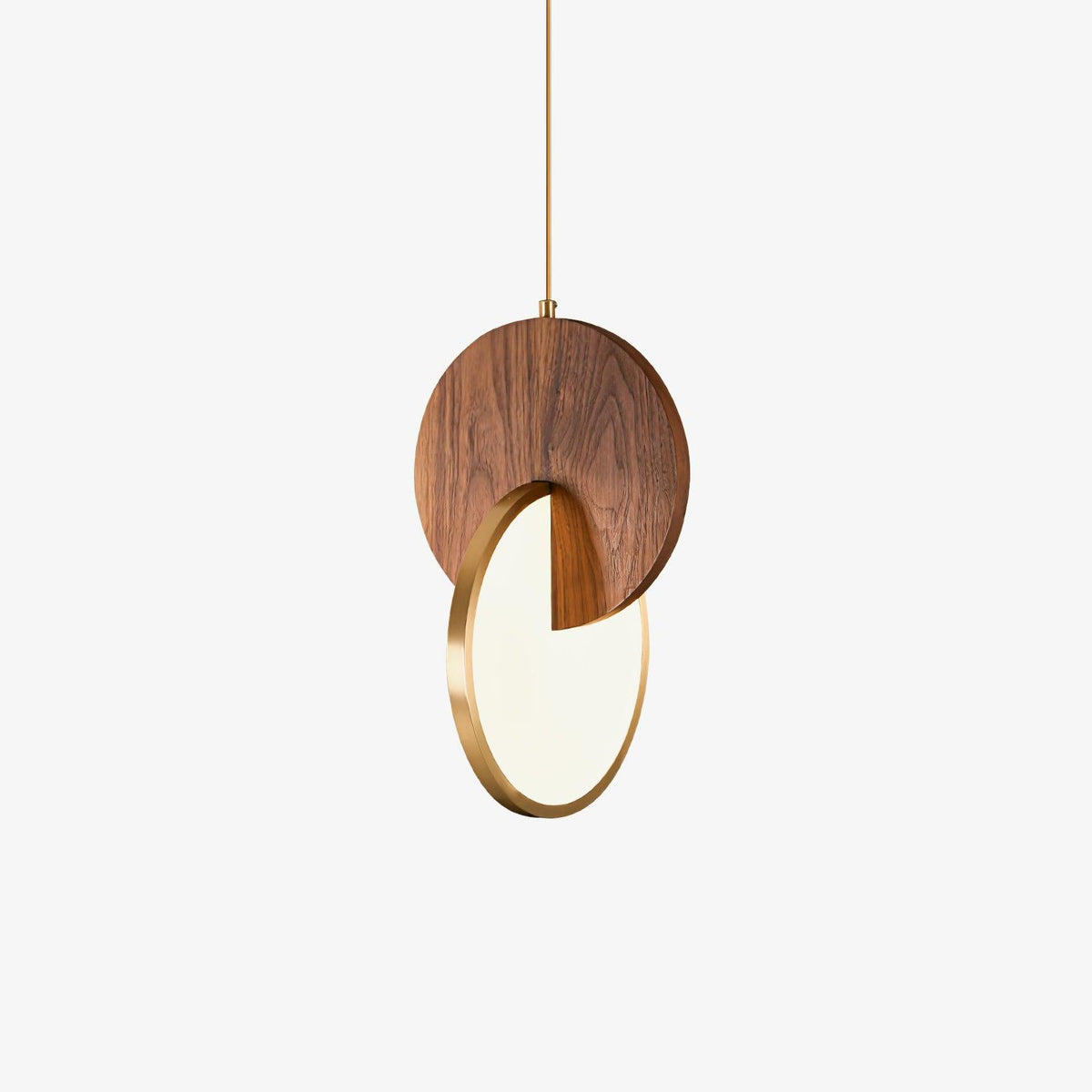 Suspension Ophélie en bois et métal – faubourg & fils