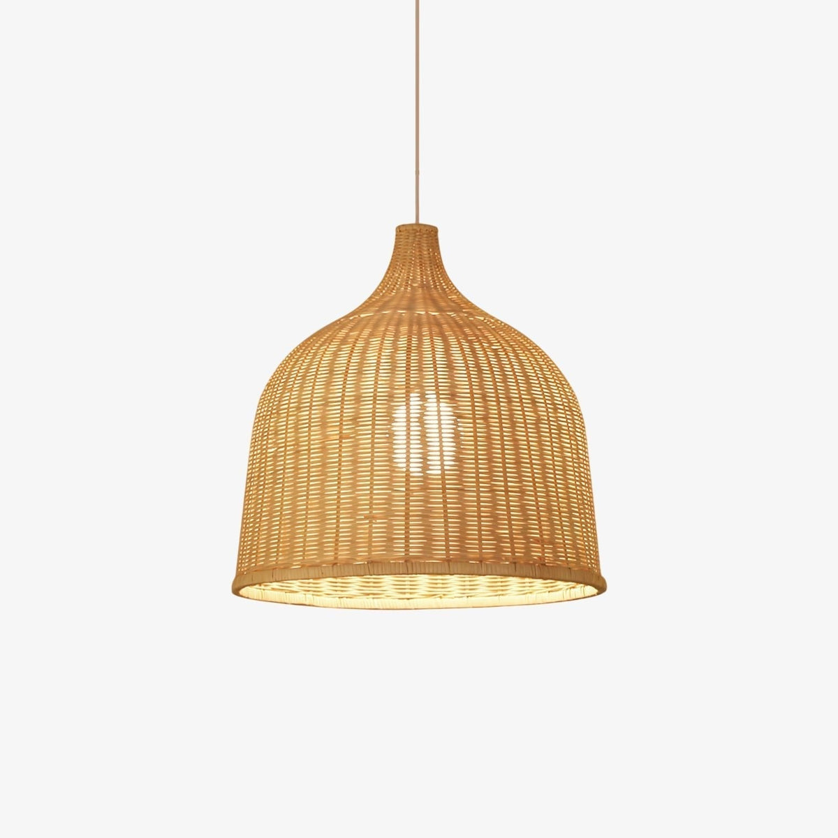 Suspension Pornic en rotin et métal – faubourg & fils