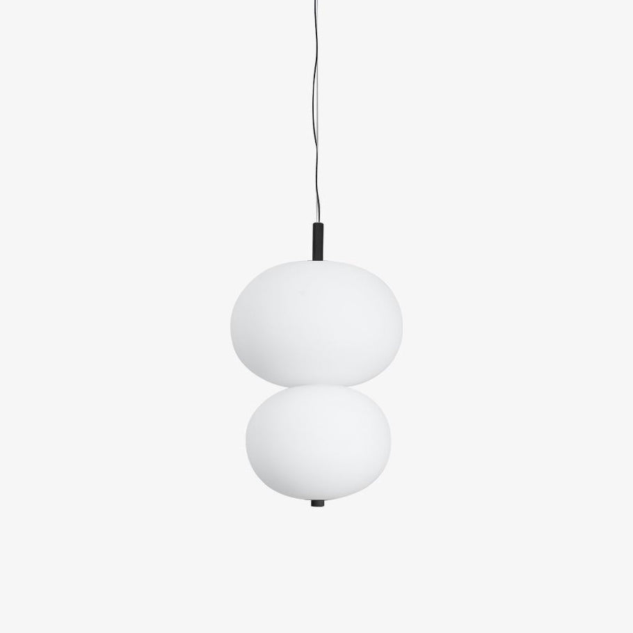 Suspension Ségur en verre et bois – faubourg & fils