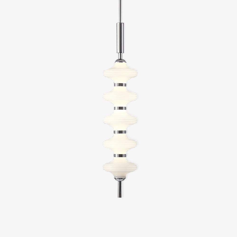 Suspension Tourmaline en verre et métal – faubourg & fils