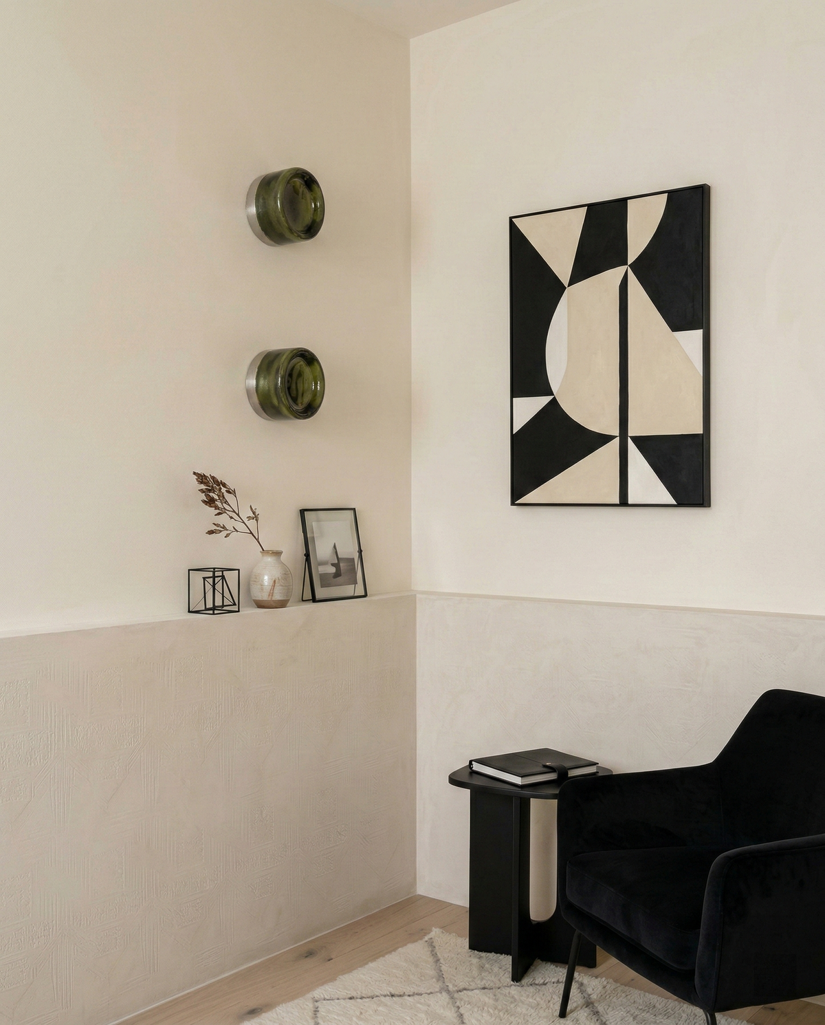 Applique Murale Arlequin en verre et aluminium – vue 27