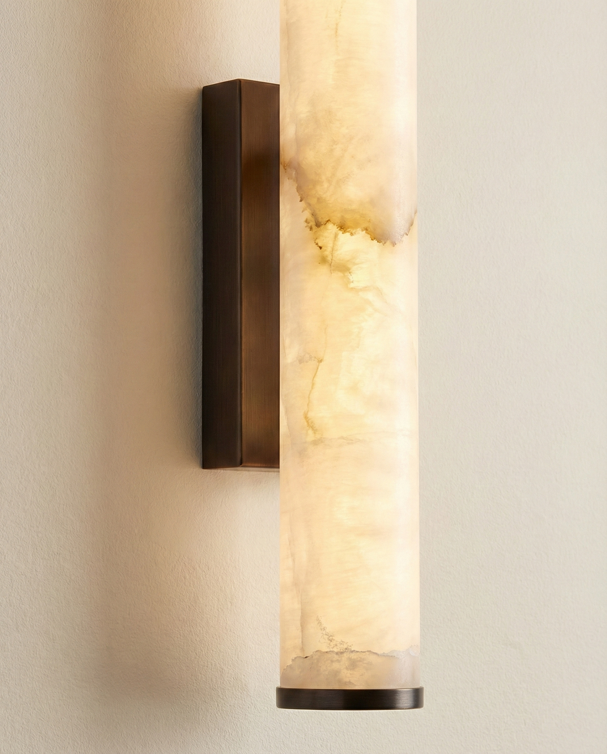 Applique Murale Opaline, colonne d'albâtre – vue 10