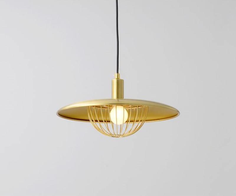 Suspension Allegro en bois et fer – vue 10