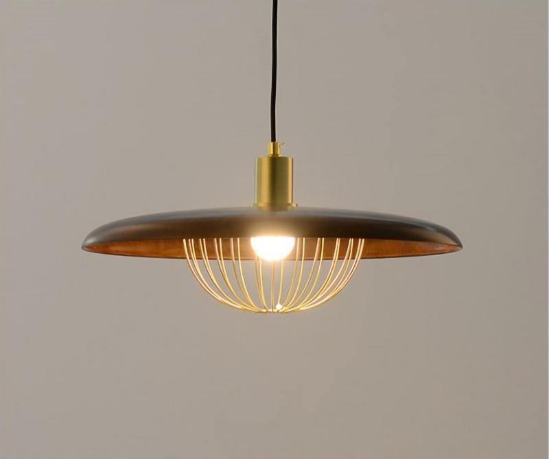 Suspension Allegro en bois et fer – vue 11